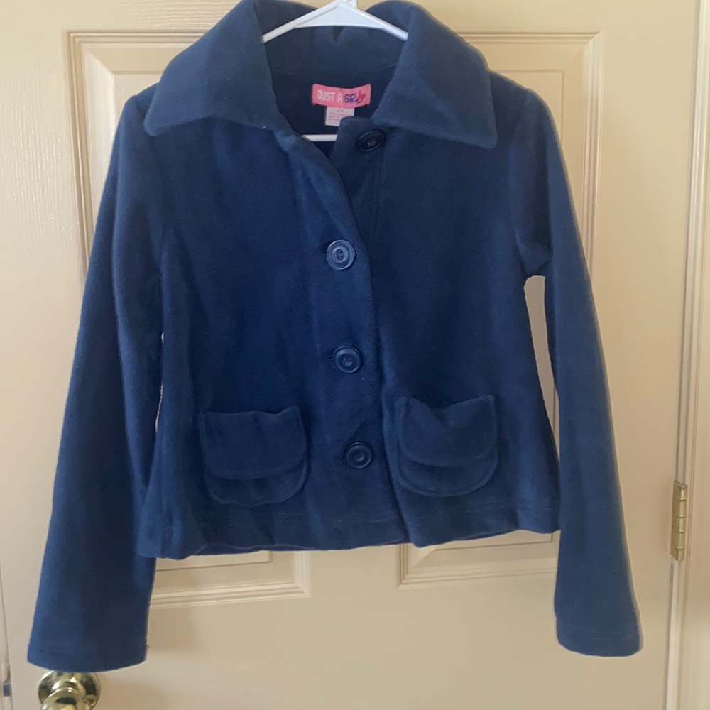 Just a girl blue sweater
